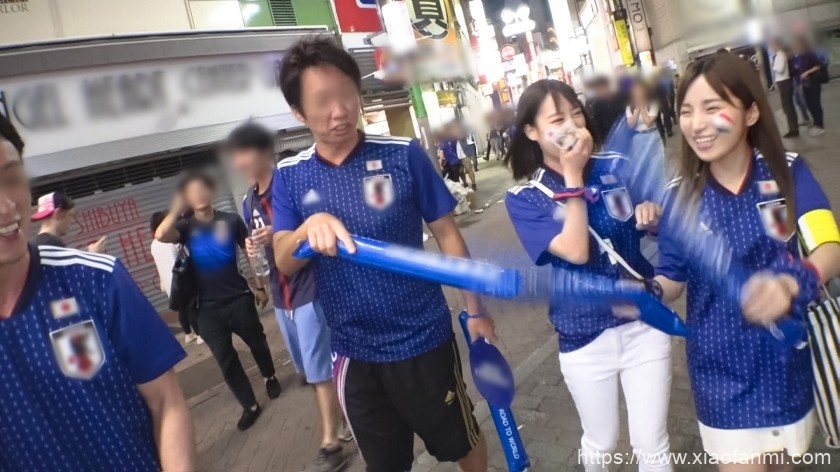 世界杯日本比赛胜利 狂欢 车牌:200GANA-1791