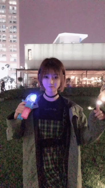 唯美小姐姐GIF图：200GANA-1387可爱的飞天小女警-素人