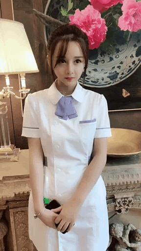 唯美小姐姐GIF图：200GANA-1387可爱的飞天小女警-素人